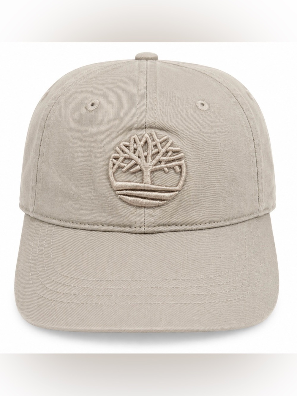 Timberland Stone Beige Embroidered Tree Cap